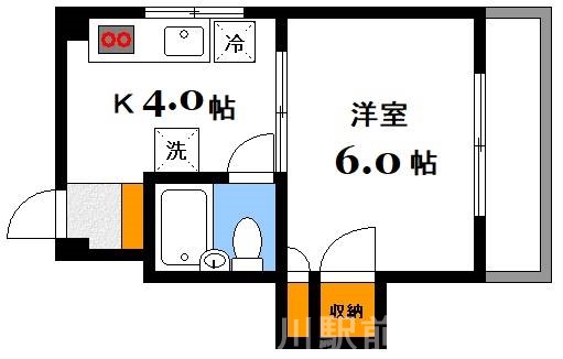 小山ビルの間取り