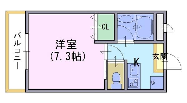 【フェスタルトモオカの間取り】