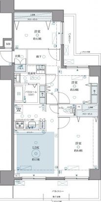 クレヴィスタ西巣鴨の間取り