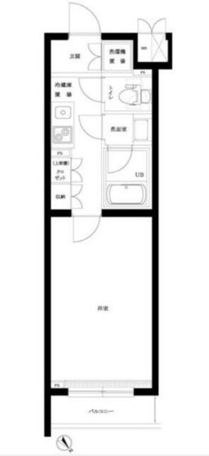 ルーブル駒沢大学参番館の間取り