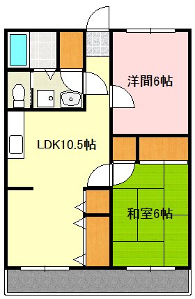 松戸市小金原のマンションの間取り