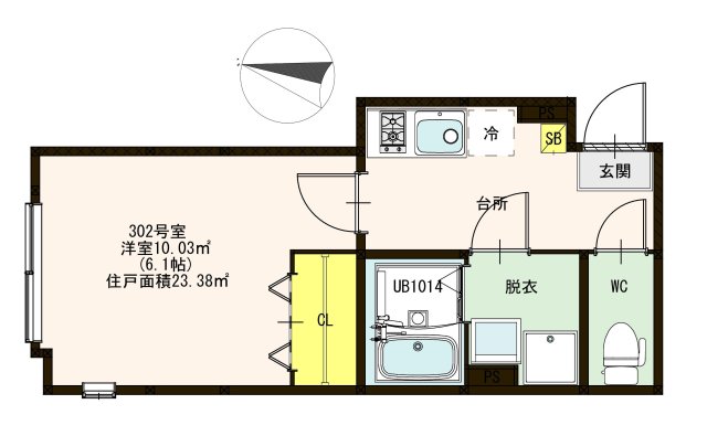 【エスペランサ立石の間取り】