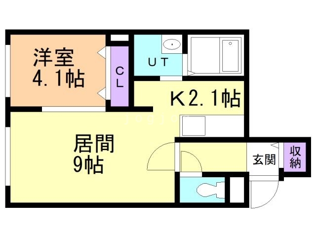 アリュール南6条の間取り