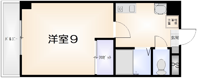 ビクトリーロードの間取り