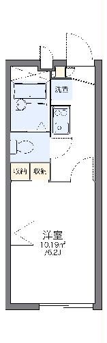 【さいたま市岩槻区城町のアパートの間取り】