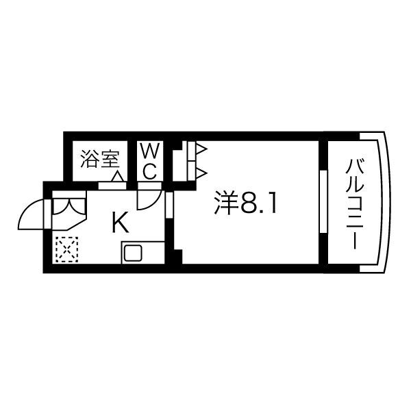 マンションリバーサイドの間取り