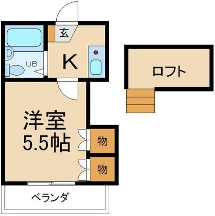 リオ枚方の間取り