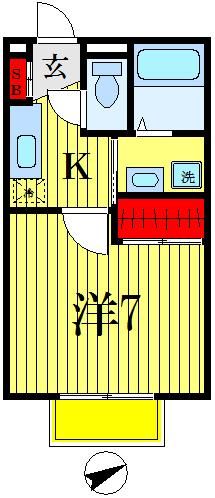 シルフハイムの間取り