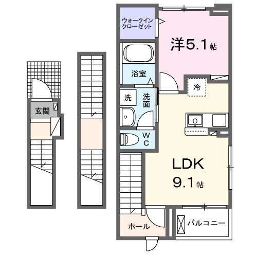 【マルコ　高松の間取り】