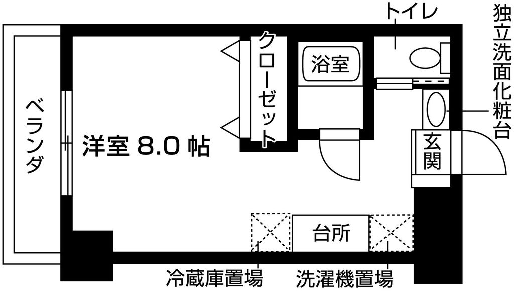 ウイステリア新瑞の間取り