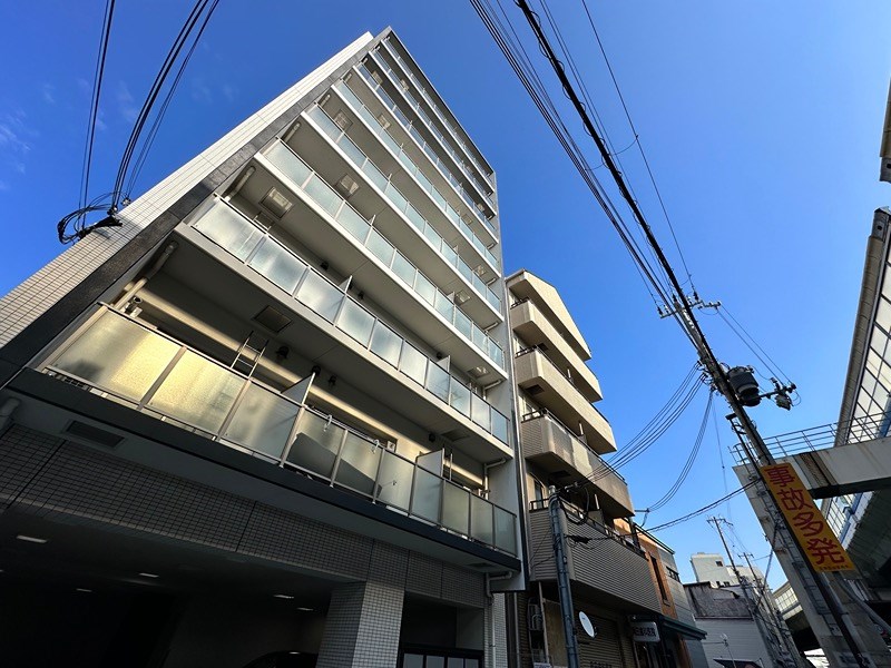 神戸市長田区西尻池町のマンションの建物外観