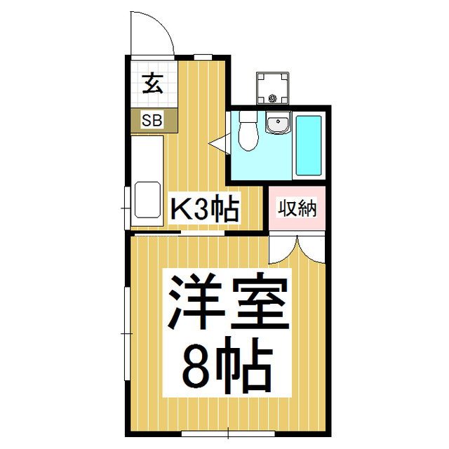 アビタシオンモーリの間取り