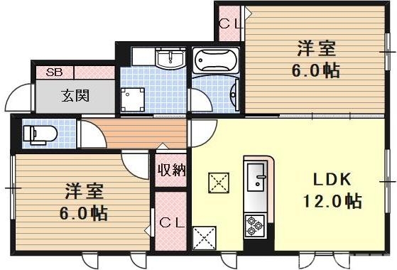 コルヌスの間取り