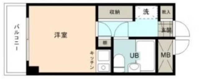 スカイコート鶴見第6の間取り