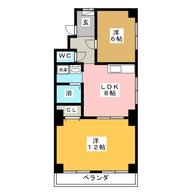 ベルテ深見台の間取り