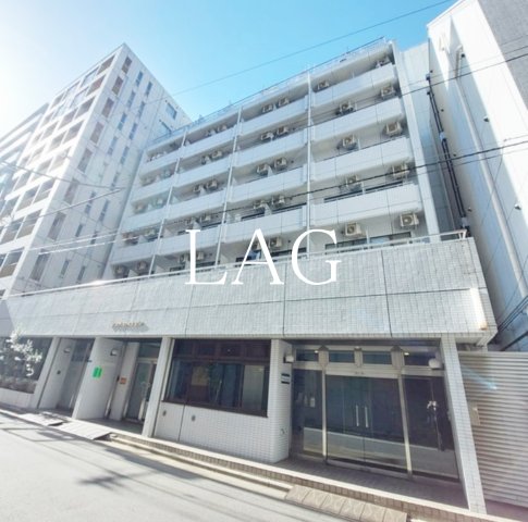 【中央区日本橋大伝馬町のマンションの建物外観】