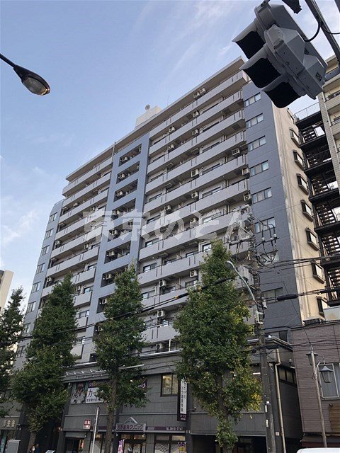 文京区向丘のマンションの建物外観