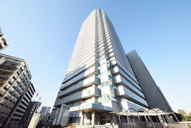 【中央区新川のマンションの建物外観】