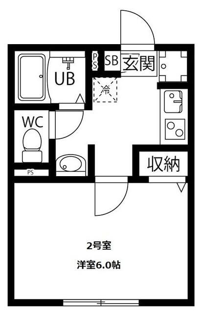 Ｂｌａｃｋ　Ｄｉａ　　南越谷の間取り