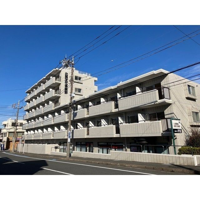 【船橋市東船橋のマンションの建物外観】