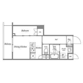 ACP　Residence　中延の間取り