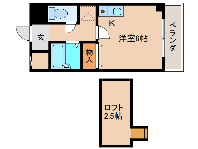エクセル神楽の間取り
