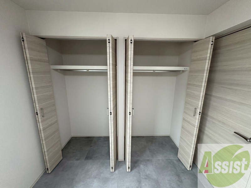 収納　収納もバッチリあるのでお部屋が片付きますよ！