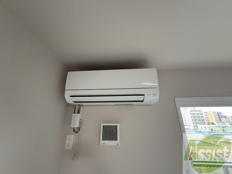 その他設備　エアコンがありますので夏でも快適に過ごせます！