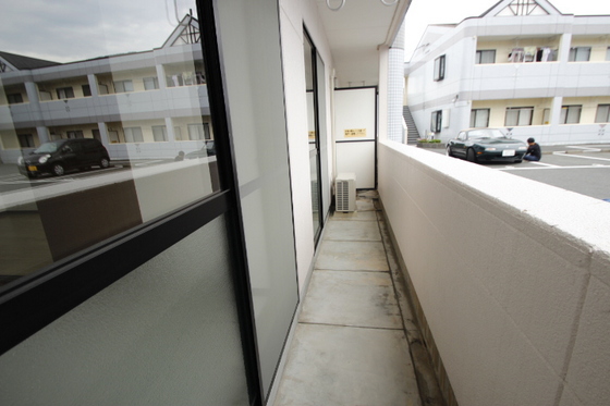 バルコニー　※別部屋の写真です