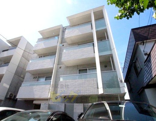 建物外観　Ｗｉ－Ｆｉ付きネット無料採用の２ＬＤＫマンションです♪