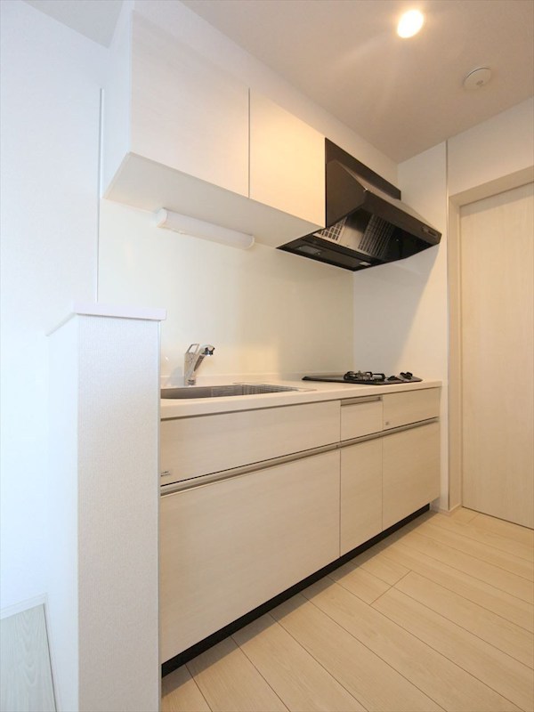 キッチン　システムキッチン（ガス2口コンロ付）　同仕様写真