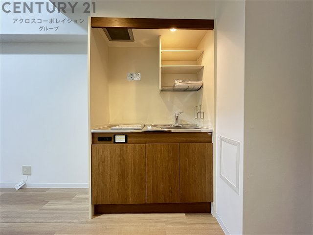 キッチン　IHコンロ付きのシステムキッチン♪