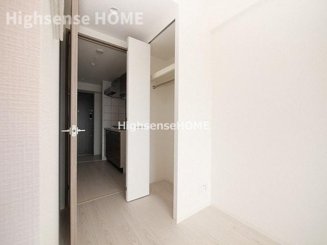 収納　たっぷりとした収納スペースです