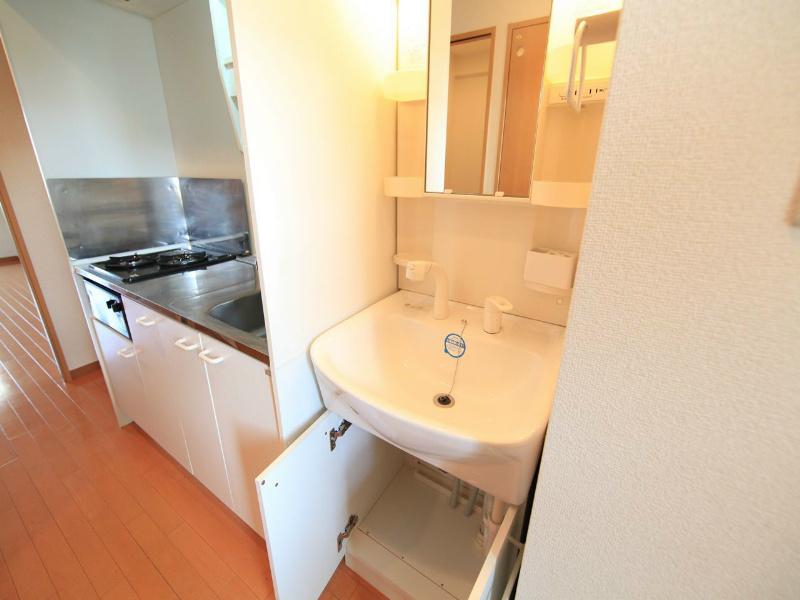 洗面設備　独立洗面台付（シャンプードレッサー付）