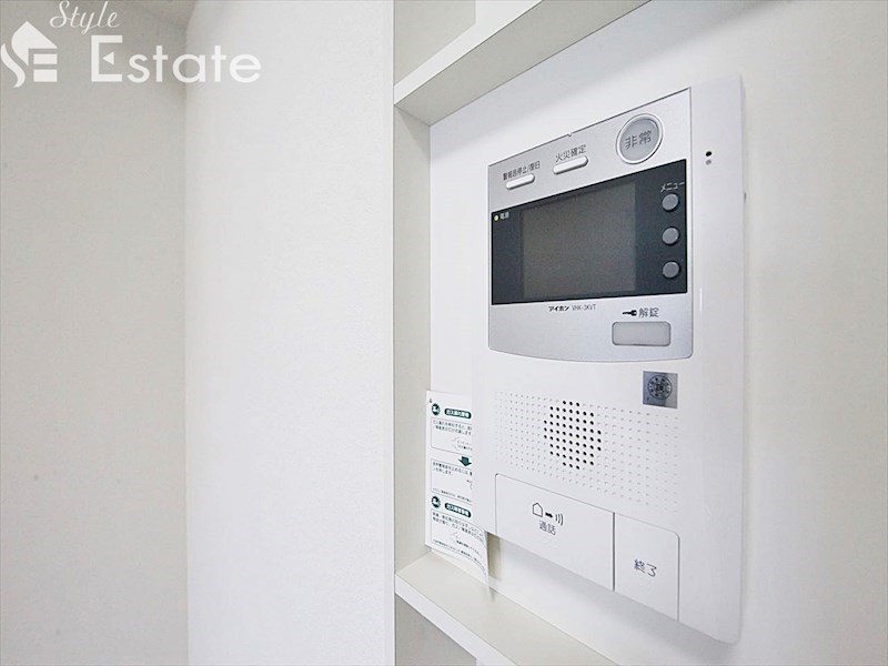 セキュリティ　モニター付きインターホン