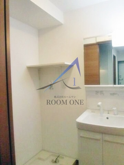 洗面設備　洗面台です。