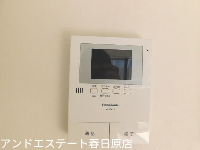 セキュリティ　訪問者を確認できます