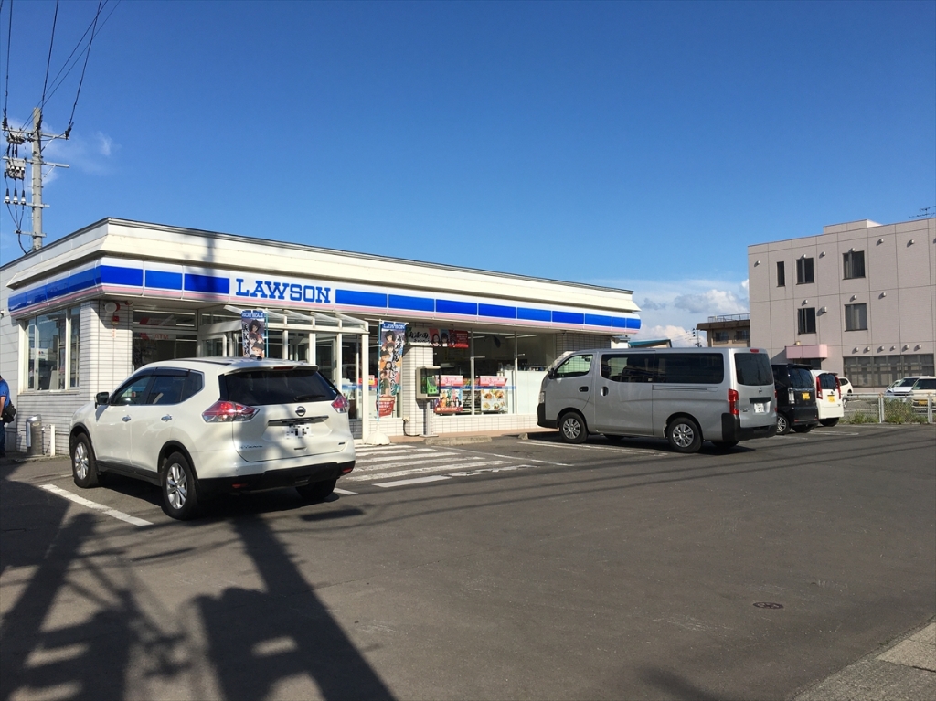 コンビニ　ローソン 青森浦町奥野店（コンビニ）まで433m
