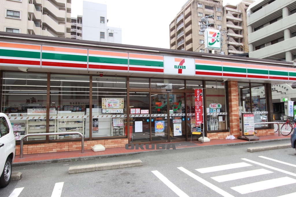 コンビニ　セブンイレブン 熊本米屋町店（コンビニ）まで334m