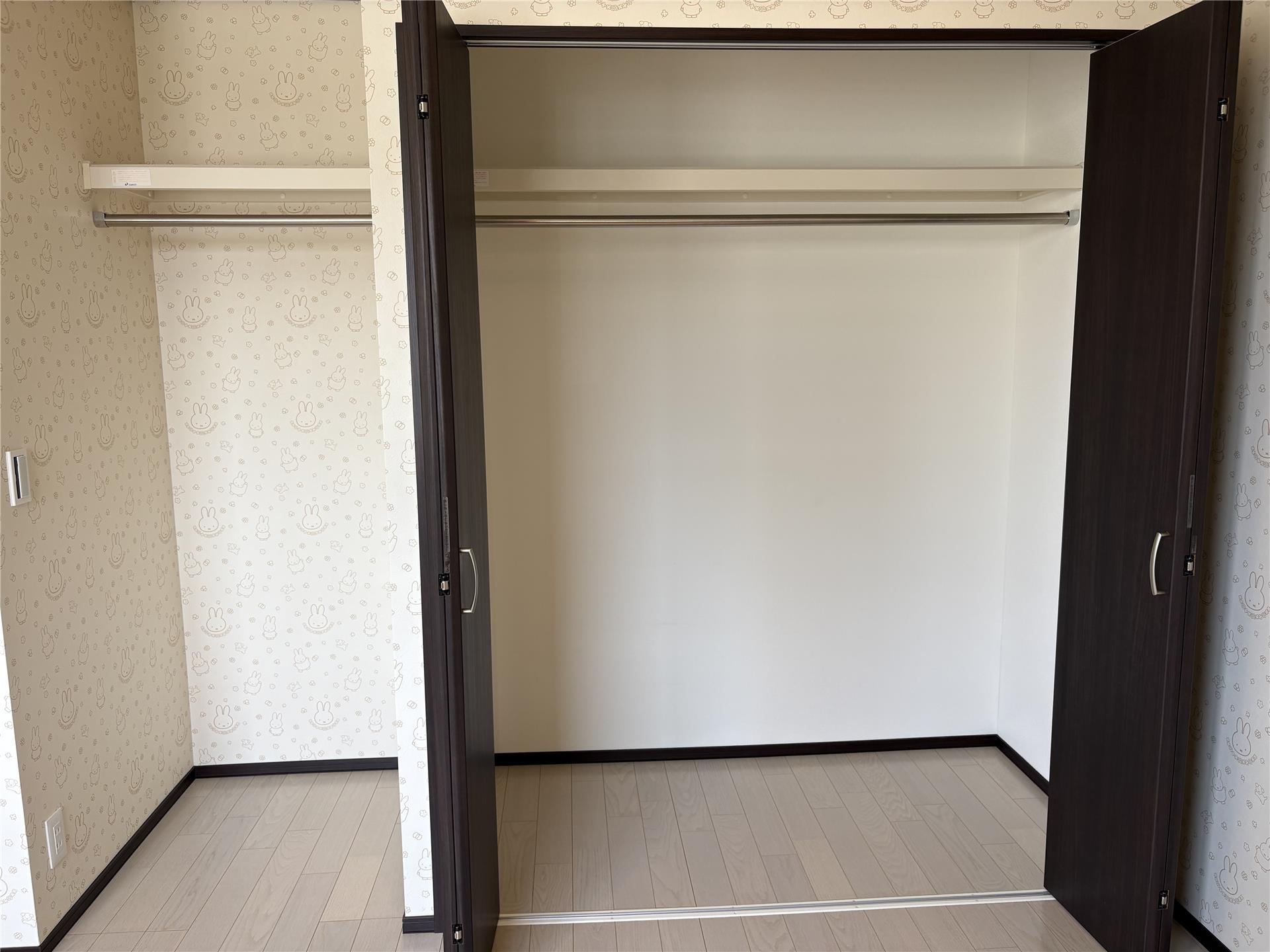 収納　広々とした収納があります♪