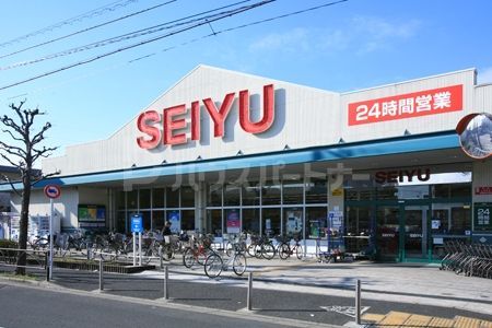 スーパー　西友葛飾新宿店（スーパー）まで380m