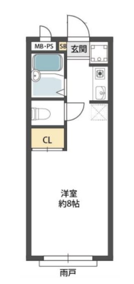 シャンソン和泉中央の間取り写真