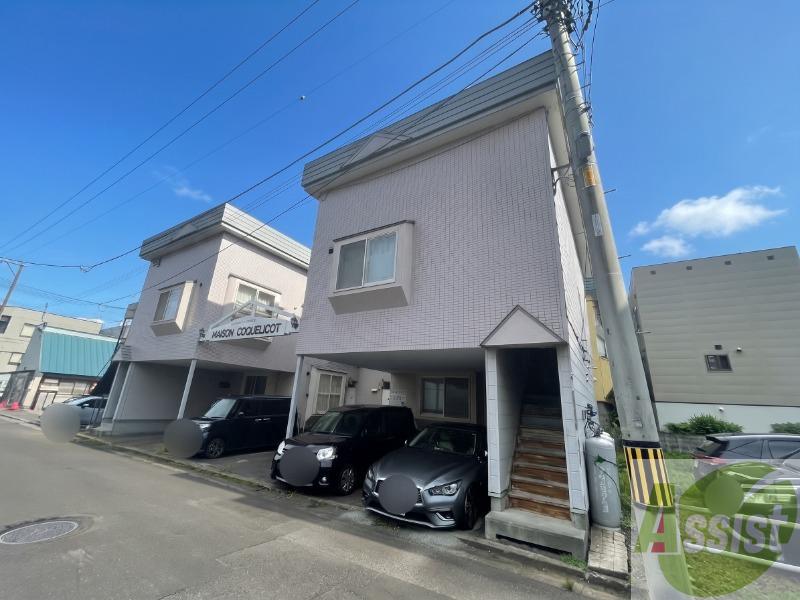 建物外観　札幌市西区山の手３条「メゾンコクリコ」
