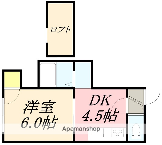 ハイツヒロVの間取り写真