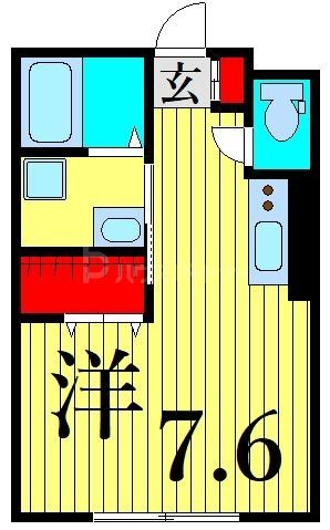MQuarto金町IIの間取り写真
