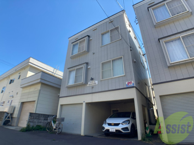 建物外観　札幌市中央区北４条西「プライムハウス宮の森壱番館」