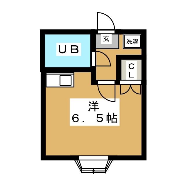東急田園都市線 三軒茶屋駅 徒歩11分 2階建 築67年の間取り写真