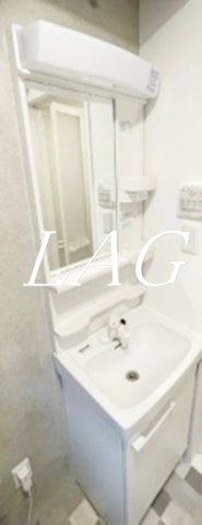 洗面設備　独立洗面台です。