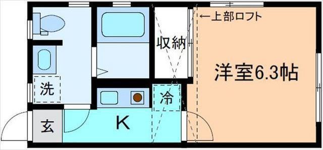 キャッスル小立野の間取り