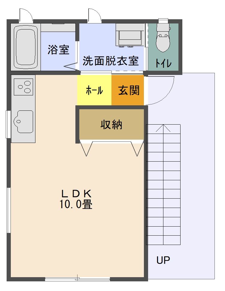 フォンテーヌＦの間取り